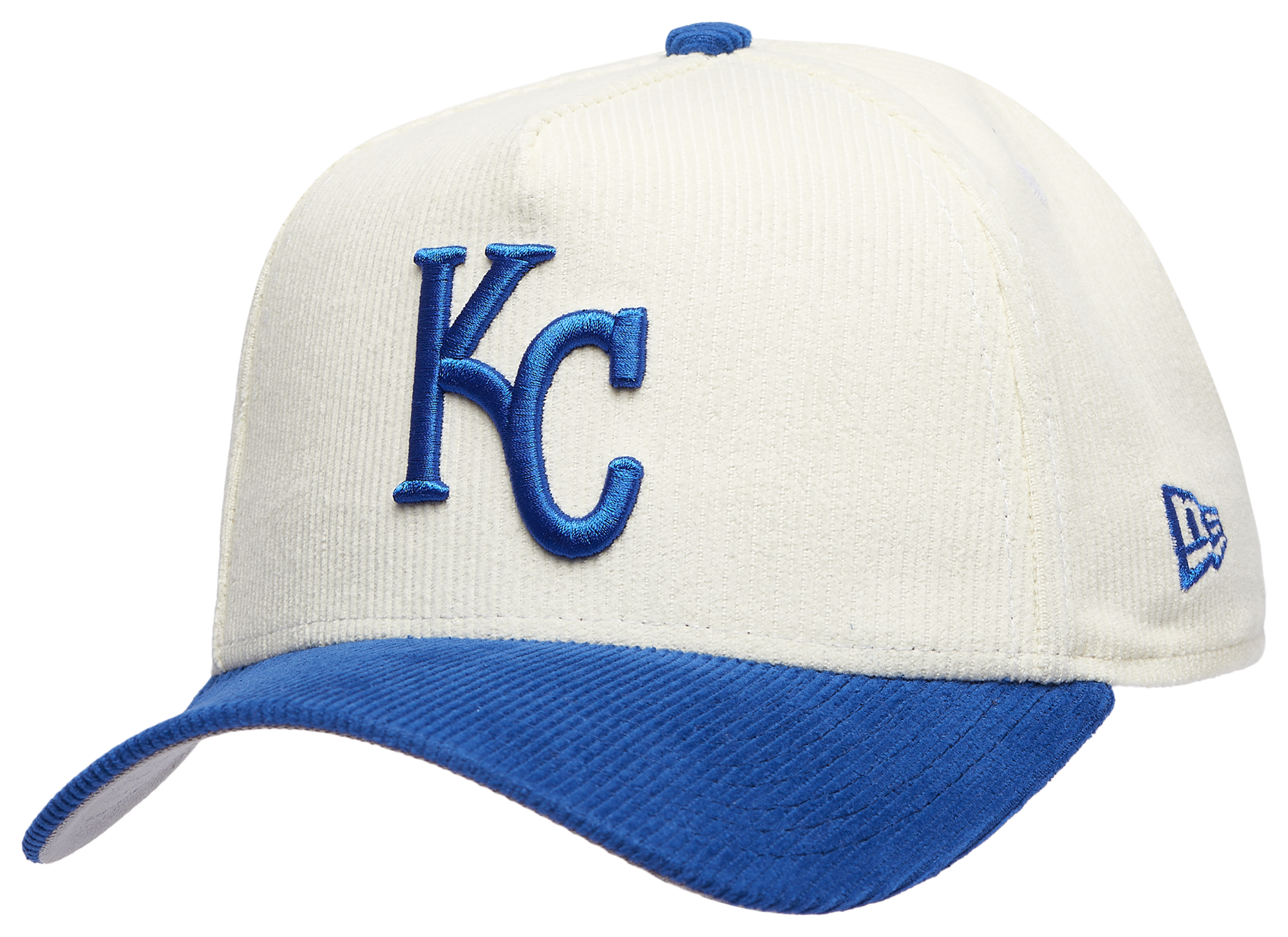New Era Royals 940 A Frame Corduroy Cap - Men's