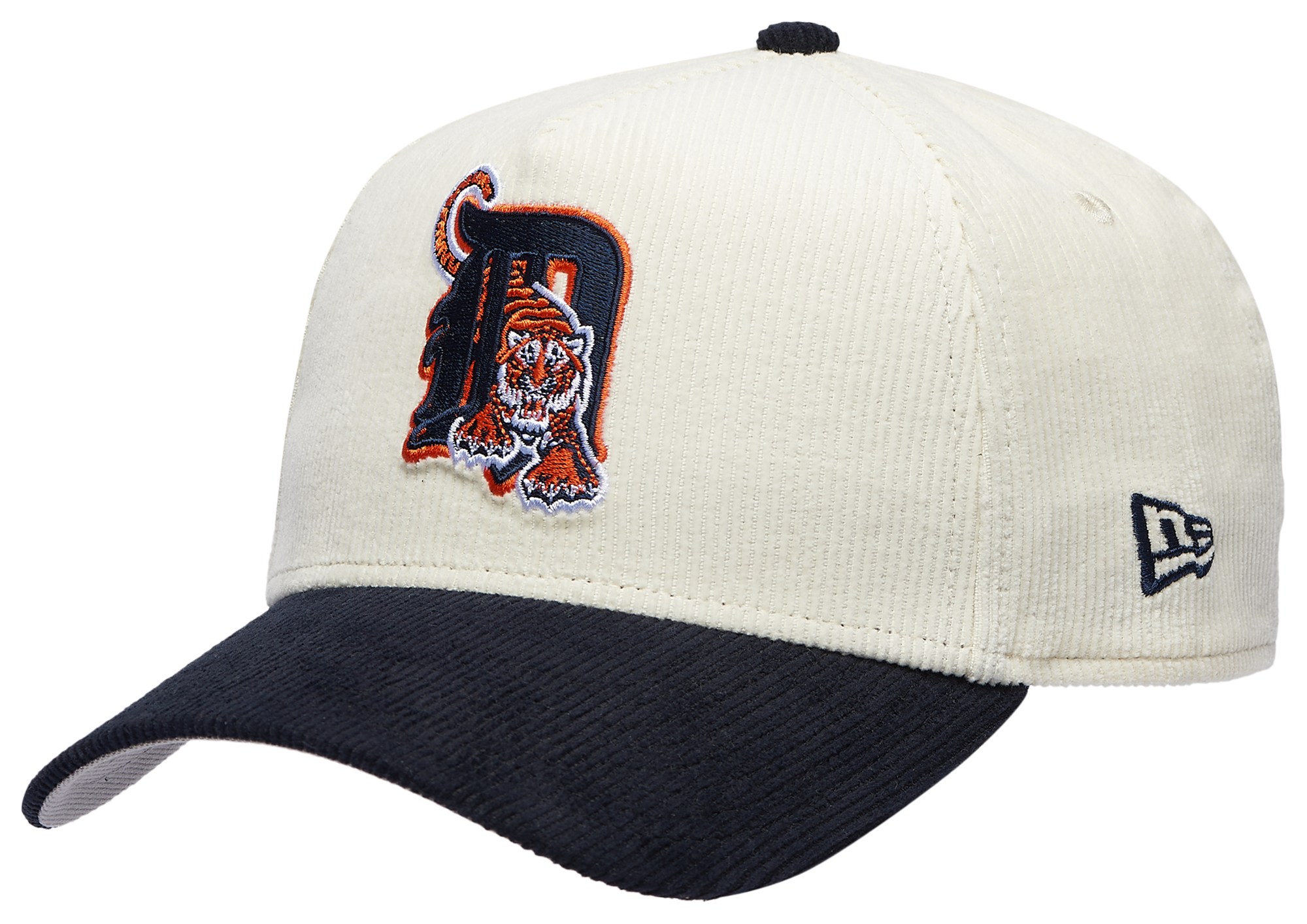 New Era Tigers 940 A Frame Corduroy Cap - Men's