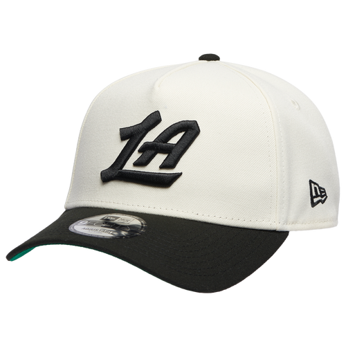New Era Mens Los Angeles Clippers Clippers Team 9FORTY A-Frame Chrome Cap - - Chrome / Black