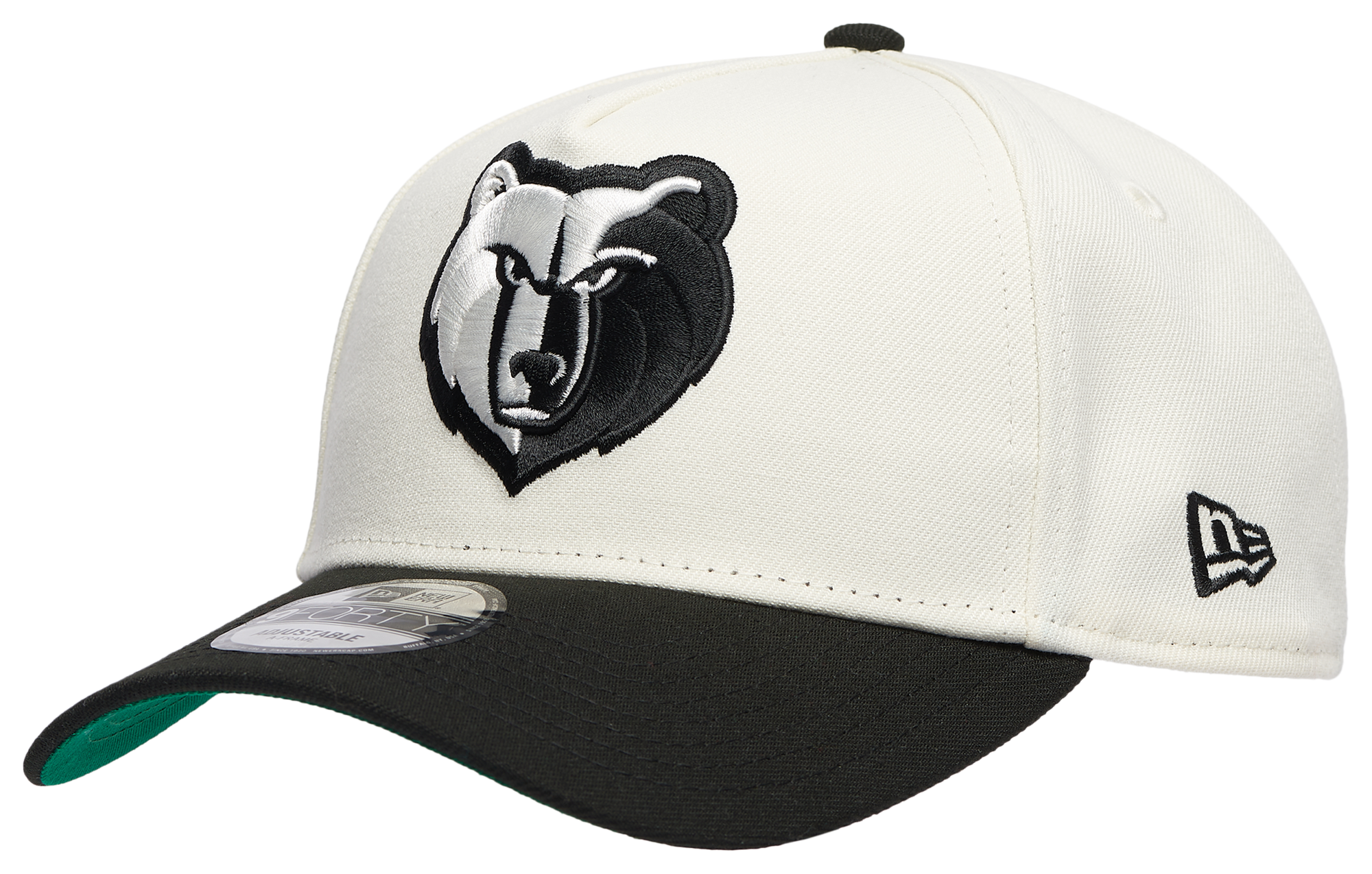 New Era Grizzlies Team 9FORTY A-Frame Chrome Cap - Men's