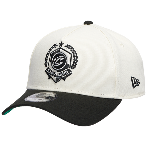 New Era Mens Cleveland Cavaliers Cavaliers Team 9FORTY A-Frame Chrome Cap - - Chrome / Black