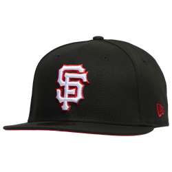 Men's - New Era Giants 5950 Cap - Black/Red