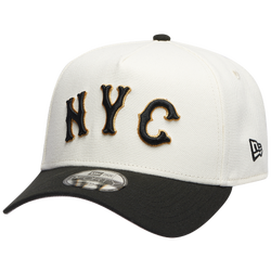 Adult - New Era Mets NYC 9Forty A-Frame 2Tone Wordmark - Black/White/Black