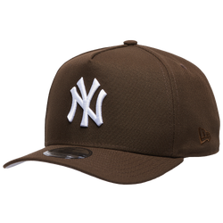 Men's - New Era Yankees 9Fifty A Frame World Series Cap - Walnut/White