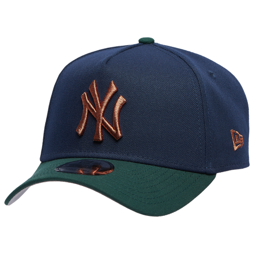 New Era New York Yankees  Yankees 9forty A-frame Cap In Green/navy/bronze