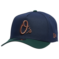 Adult - New Era Orioles 9FORTY A-Frame Cap - Navy/Green/Bronze