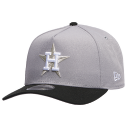 Adult - New Era Astros 9Forty A-Frame Cap - Black/Silver/Grey