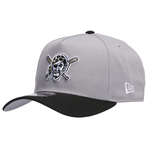 New Era Pittsburgh Pirates  Pirates 9forty A-frame Cap In Black/silver/grey