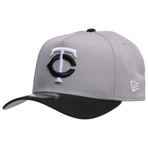 New Era Minnesota Twins  Twins 9forty A-frame Cap In Black/silver/grey