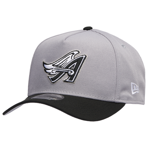 New Era Los Angeles Angels  Angels 9forty A-frame Cap In Black/silver/grey
