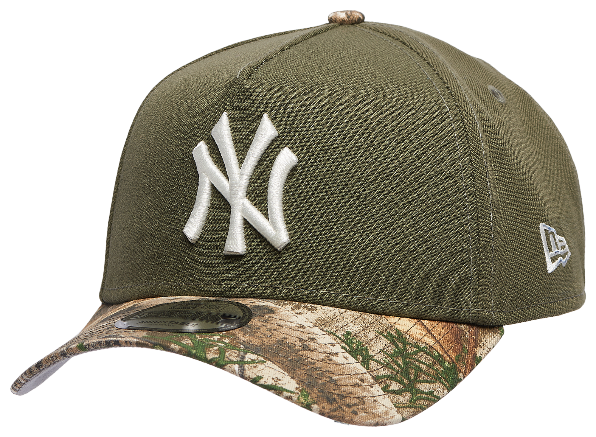 Cappellino New Era 9Forty New York Yankees - Camouflage Infill Verde - Regolabile Strapback - 2