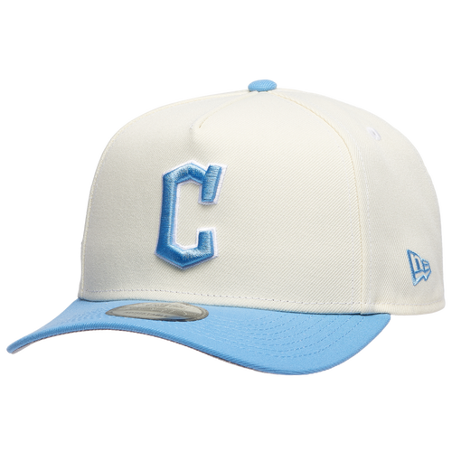 New Era Cleveland Guardians  Guardians 9forty A-frame Cap In Silver/carolina