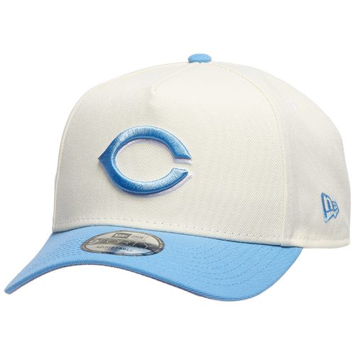 New Era Cincinnati Reds  Reds 9forty A-frame Cap In Carolina/silver