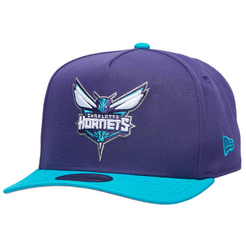 MENS - New Era Hornets 9Fifty A-Frame Curve Cap - Navy/Teal