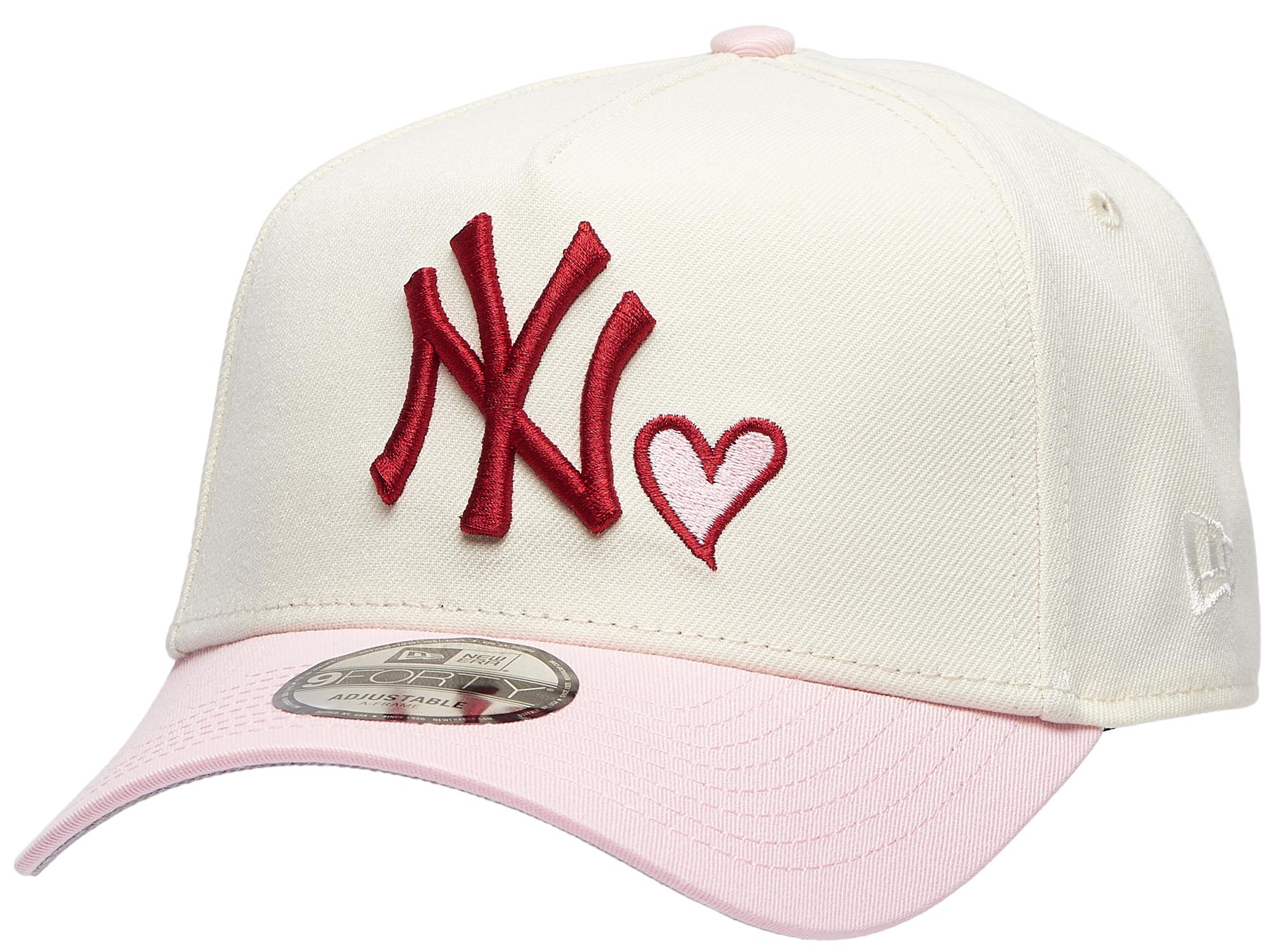 New Era Yankees 9FORTY Heart A-Frame Cap - Adult | Champs Sports