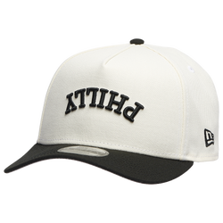 Adult - New Era Phillies Two toned City Upside Wordmark Cap - Chrome/Black