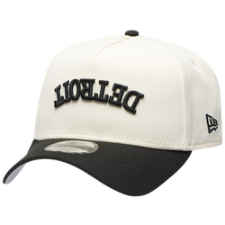 Adult - New Era Tigers 940AF 2 Tone City Upside Wordmark Cap - Chrome/Black