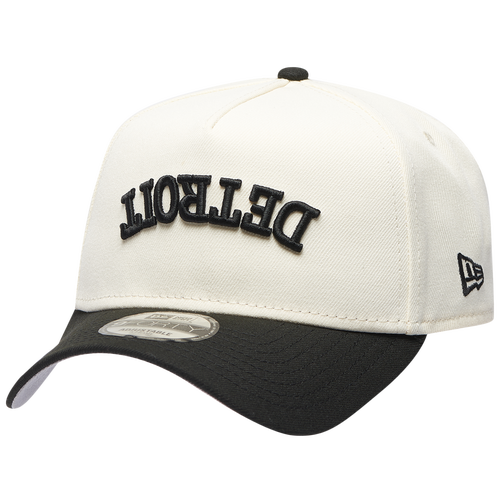 New Era Womens Detroit Tigers Tigers 940AF 2 Tone City Upside Wordmark Cap - Adult - Chrome / Black