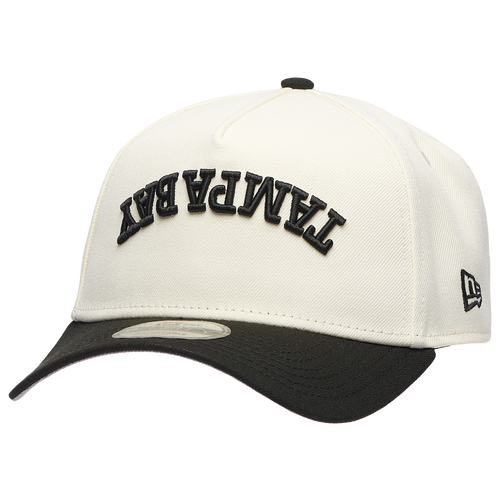 New Era Mens Tampa Bay Rays Reds 940 A Frame 2 Tone City Upside Wordmark Cap - - Chrome / Black