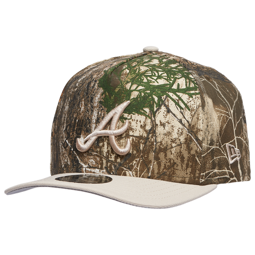 ADULT - New Era Braves 9Fify AF Curve 30th Cap - Multi/Tan