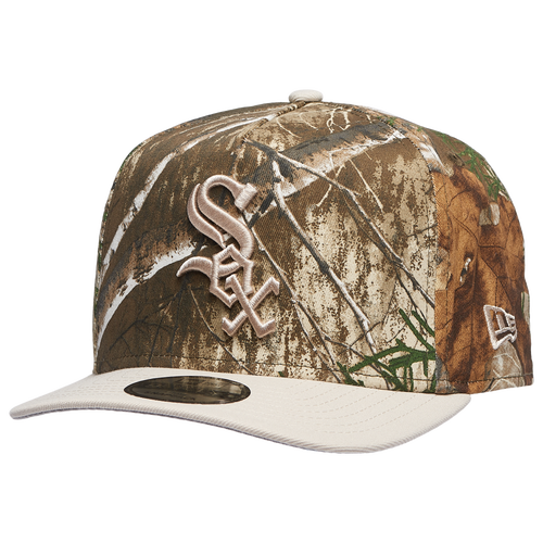 ADULT - New Era White Sox 9Fifty AF Curve 95th Cap - Multi/Tan