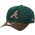 New Era Braves 9Forty A-Frame Cap - Adult Dark Green/Walnut