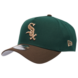 Adult - New Era White Sox 9Forty A-Frame Cap - Dark Green/Walnut