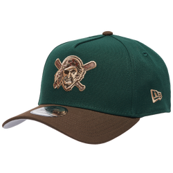 Adult - New Era Pirates 9Forty A-Frame Cap - Dark Green/Walnut