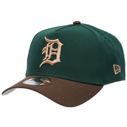Adult - New Era Tigers 9Forty A-Frame Cap - Dark Green/Walnut