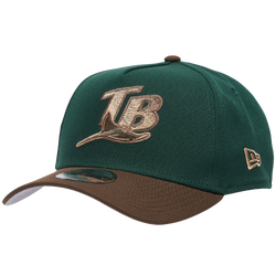 Adult - New Era Rays 9Forty A-Frame Cap - Dark Green/Walnut