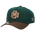 New Era Brewers 9Forty A-Frame Cap - Adult Dark Green/Walnut