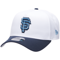 Adult - New Era Giants 9Forty A-Frame Cap - White/Navy/Blue