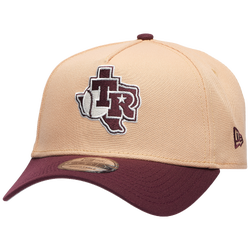 Adult - New Era Rangers 9Forty A-Frame Cap - Tan/Maroon/Maroon