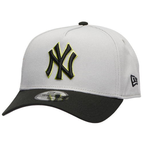 New Era New York Yankees  Yankees 9forty Neon Cap In Gray