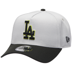 Adult - New Era Dodgers 9Forty Neon Cap - Grey/Black/Green