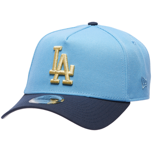 New Era Womens Los Angeles Dodgers Dodgers 9Forty A-Frame Cap - Adult - Navy / Gold / Blue