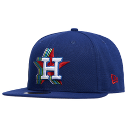 Men's - New Era Astros 59Fifty 45th Anniversary Cap - Blue/Multi