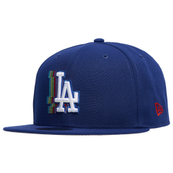 Men's - New Era Dodgers 59Fifty 50th Anniversary Cap - Blue/Multi