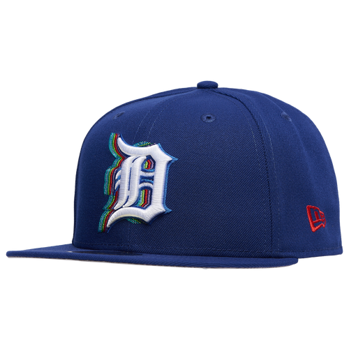 MENS - New Era Tigers 59Fifty 50th Anniversary WS Cap - Blue/Multi