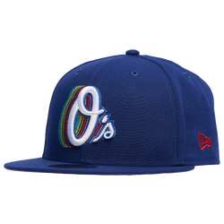 Men's - New Era Orioles 59Fifty 30th Anniversary Cap - Blue/Multi