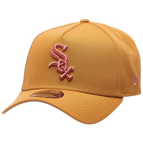 New Era Womens Chicago White Sox White Sox 9Forty Pastel Cap - Adult - Tan / Tan / Pink