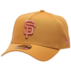 Adult - New Era Giants 9Forty Pastel Cap - Tan/Tan/Pink