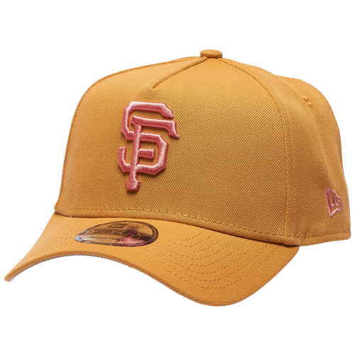 New Era Womens San Francisco Giants Giants 9Forty Pastel Cap - Adult - Tan / Tan / Pink