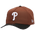 New Era Phillies 9FORTY A-Frame Cap - Adult Brown/Black/White