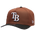 New Era Rays 9FORTY A-Frame Cap - Adult Brown/White/Black