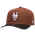 New Era Mets 9FORTY A-Frame Cap - Adult Brown/Black/White