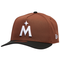 Adult - New Era Twins 9FORTY A-Frame Cap - Brown/White/Black
