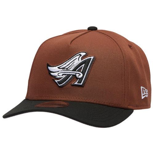 New Era Los Angeles Angels  Angels 9forty A-frame Cap In Brown