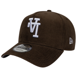 Men's - New Era Dodgers 940 A Frame Corduroy Cap - Brown/Brown