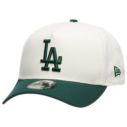 Adult - New Era Dodgers 9Forty A-Frame Cap - White/Dark Green